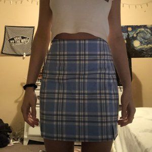 Plaid Brandy Melville Cara Skirt